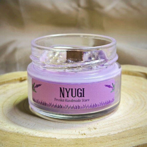 Nyugi szójaviasz illatgyertya