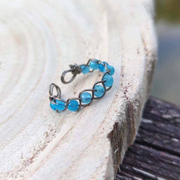 Apatit ásványgyűrű