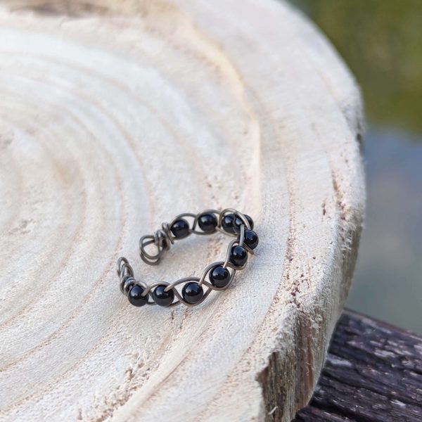 Ónix ásványgyűrű